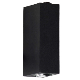 Φωτιστικό Τοίχου - Απλίκα Linor 60529 12,5x6x4cm Led 1000lm 10W 2700K Black Globostar