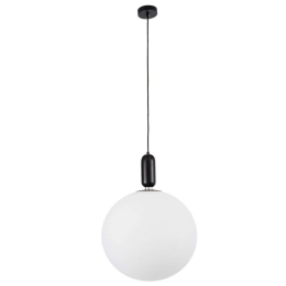 Φωτιστικό Οροφής Estetico 61497 Φ40x58cm 1xE27 Black Globostar
