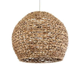 Φωτιστικό Οροφής Κρεμαστό Clover 01851 Boho 1xE27 IP20 60x50cm Brown GloboStar