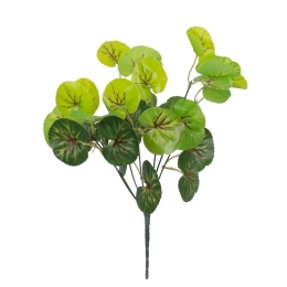 Τεχνητό Φυτό Σεντέλα 78267 33cm Green GloboStar Πλαστικό, Ύφασμα