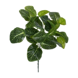 Τεχνητό Φυτό Φιτόνια 78300 32cm Green GloboStar Πλαστικό, Ύφασμα
