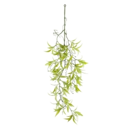 Τεχνητό Φυτό Κρεμαστό Ιτέα 20414 80cm Green GloboStar Πολυαιθυλένιο