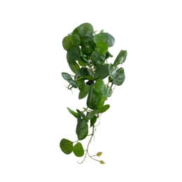 Τεχνητό Φυτό Κρεμαστό Πεπερόμια 20599 30x31x50cm Green GloboStar Πλαστικό, Ύφασμα