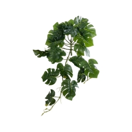 Τεχνητό Φυτό Κρεμαστό Μονστέρα 20600 28x30x50cm Green GloboStar Πλαστικό, Ύφασμα
