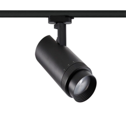 Σποτ Ράγας 4 Καλωδίων Focus4040B4 40W 4000K 3100lm Black Aca Αλουμίνιο