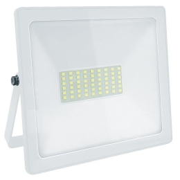Προβολέας Led Q5030W 50W 3000K 4000lm White Aca Αλουμίνιο