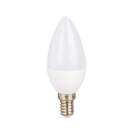 Λαμπτήρας Led C375ww E14 5W 3000K 440lm White Aca
