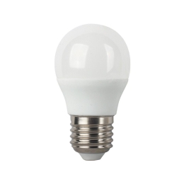 Λαμπτήρας Led G45527ww E27 5W 3000K 440lm White Aca
