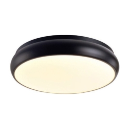 Πάνελ Led V27LEDC40BK 32W 2560lm 3000K D40XH8 Black Aca Decor Στρόγγυλο Μέταλλο