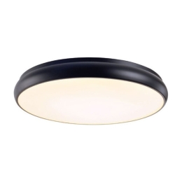 Πάνελ Led V27LEDC60BK 54W 4320lm 3000K D60XH8 Black Aca Decor Στρόγγυλο Μέταλλο