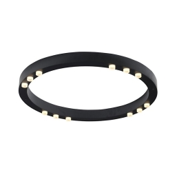 Φωτιστικό Οροφής - Πλαφονιέρα Led JNAC36LED65BK 36W COB 3000K 3240lm D65ΧΗ6,5 Black Aca Decor Αλουμίνιο