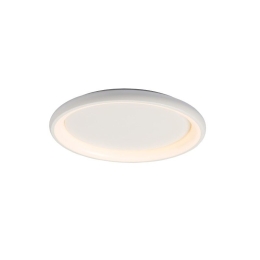 Φωτιστικό Οροφής - Πλαφονιέρα Led BR71LEDC41WH 34W 3000K 2330lm D41XH8,5 White Aca Decor Μέταλλο,Πλαστικό