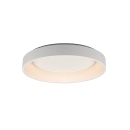 Φωτιστικό Οροφής - Πλαφονιέρα Led BR81LEDC78WH 80W 3000K 4100lm D78XH14 White Aca Decor Μέταλλο,Πλαστικό