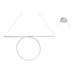 Φωτιστικό Οροφής - Ράγα Led HM98LEDP88WH 43W 3000K 2580lm 88Χ17ΧΗ120 White Aca Decor Αλουμίνιο