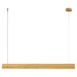 Φωτιστικό Οροφής - Ράγα MQ82PLED15120 Led 15W 3000K 1440lm 4X120XH160 Natural Aca Decor Ξύλο