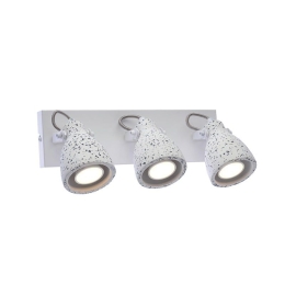 Φωτιστικό Οροφής - Σποτ AR1823W36WT 3ΧGU10 36X15X18 White Aca Decor Κεραμικό