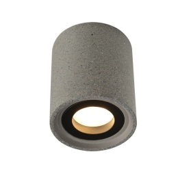 Φωτιστικό Οροφής - Σποτ MK141S10B 1ΧGU10 D8,5XH10 Black Aca Decor Τσιμέντο