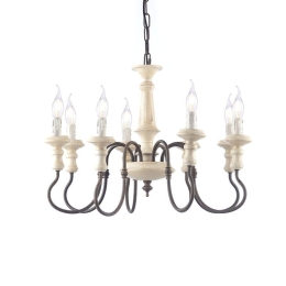 Φωτιστικό Οροφής EG178P60R 8ΧΕ14 D60XH150 Rust Aca Decor Metal