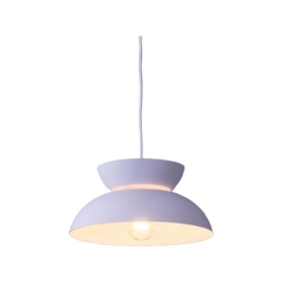 Φωτιστικό Οροφής KS871P29WH 1ΧΕ27 D29XH120 White Aca Decor Μέταλλο