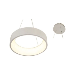 Φωτιστικό Οροφής Led BR81LEDP45WH 34W 3000K 1700lm D45XH120 White Aca Decor Μέταλλο