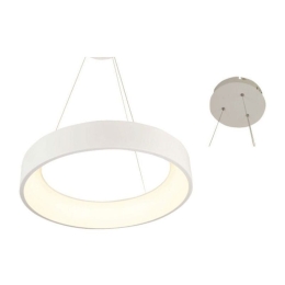 Φωτιστικό Οροφής Led BR81LEDP60WH 48W 3000K 2630lm D60XH120 White Aca Decor Μέταλλο
