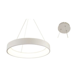 Φωτιστικό Οροφής Led BR81LEDP78WH 80W 3000K 4100lm D78XH120 White Aca Decor Μέταλλο