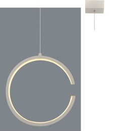 Φωτιστικό Οροφής Led V28LEDP22WH 8W 3000K 750lm 22X11XH129 White Aca Decor Μέταλλο