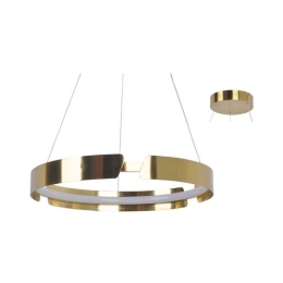Φωτιστικό Οροφής Led ZM18LEDP60AB 34W 3000K 2720lm D60XH150 Brass Aca Decor Αλουμίνιο