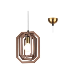 Φωτιστικό Οροφής ZM391P24WLL 1ΧΕ27 D24XH100 Camel Aca Decor Mdf