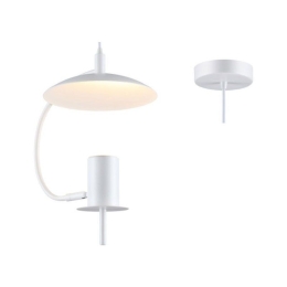 Φωτιστικό Οροφής ZM931P25W 1ΧGU10 D25X20XH100 White Aca Decor Μέταλλο