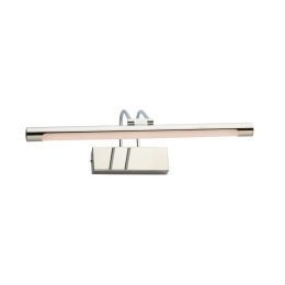 Φωτιστικό Τοίχου - Απλίκα Led PN17LEDW40CH 8W 3000K 520lm IP44 40X12X19 Chrome Aca Decor Μέταλλο
