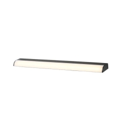 Φωτιστικό Τοίχου - Απλίκα Led PN29LEDW57BK 12W 3000K 780lm IP44 57X7X4 Black Aca Decor Αλουμίνιο