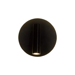 Φωτιστικό Τοίχου - Απλίκα Led SF1801LEDB 3-4W 3000K 280lm D13,5X7 Black Aca Decor Μέταλλο