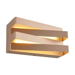 Φωτιστικό Τοίχου - Απλίκα Led V80LEDW20DG 12W 3000K 960lm 20X11X9 Dark Gold Aca Decor Μέταλλο