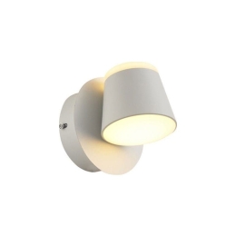 Φωτιστικό Τοίχου - Απλίκα Led V83LEDW13WH 8W 3000K 640lm 12X12X13 White Aca Decor Μέταλλο