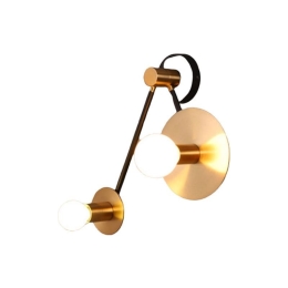 Φωτιστικό Τοίχου - Απλίκα OD742W74BR 2ΧΕ27 18Χ74X23 Brass Aca Decor Μέταλλο