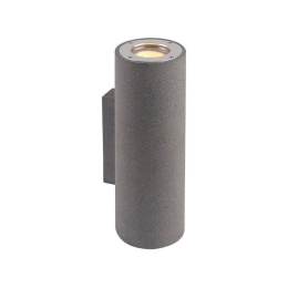 Φωτιστικό Τοίχου - Απλίκα MK0012RB Up-Down IP65 2XGU10 Black Aca Decor