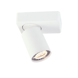 Φωτιστικό Τοίχου - Οροφής RA301S12WH 1XGU10 12Χ7X11 White Aca Decor Αλουμίνιο