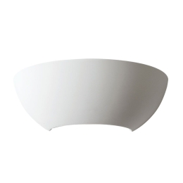 Φωτιστικό Τοίχου Γύψινο G85151W 1XΕ27 30x15x10,2CM Herlo Natural Aca Decor