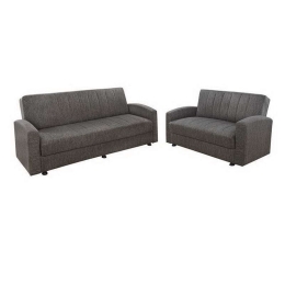 Σετ Σαλόνι Dimos HM10197.01 Καφέ 220x77x83cm