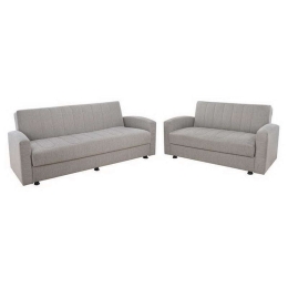 Σετ Σαλόνι Dimos HM10197.02 Μπεζ 220x77x83cm