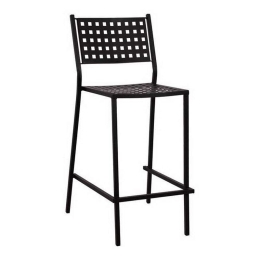 Σκαμπό Μπαρ HM5528.01 Μαύρο 47x58x111cm Μέταλλο