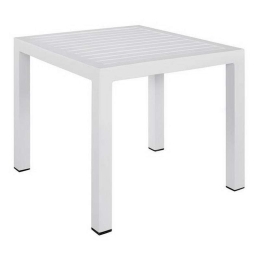 Τραπέζι HM5572.01 Λευκό 80x80cm