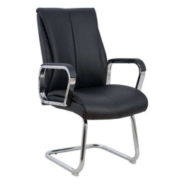 Καρέκλα Συνεργασίας 59,5x72x104 HM1094 (Σετ 2τμχ) Black