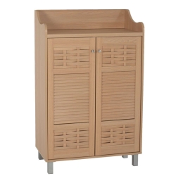 Παπουτσοθήκη-Ντουλάπι Kailena HM2230.09 77x40,5x122cm Natural Μελαμίνη