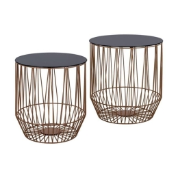 Ζιγκόν 2τεμ. Cage Black-Gold Φ45X49/Φ40X44 HM8601