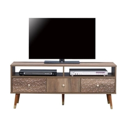 Έπιπλο Τηλεόρασης Shanice HM8659 Wallnut 120X39X50Υ εκ. Μελαμίνη