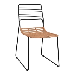 Καρέκλα Allegra HM5694 Beige 51x54x83Υ εκ.