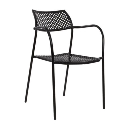 Καρέκλα Black Thetis HM5173.11 55x58x76,5 εκ.