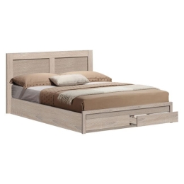 Κρεβάτι Capri HM399.02 Με 2 Συρτάρια Sonama 160x200 εκ. Διπλό Μελαμίνη